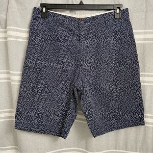 DOCKERS / Blue Anchor Print Shorts Size 32